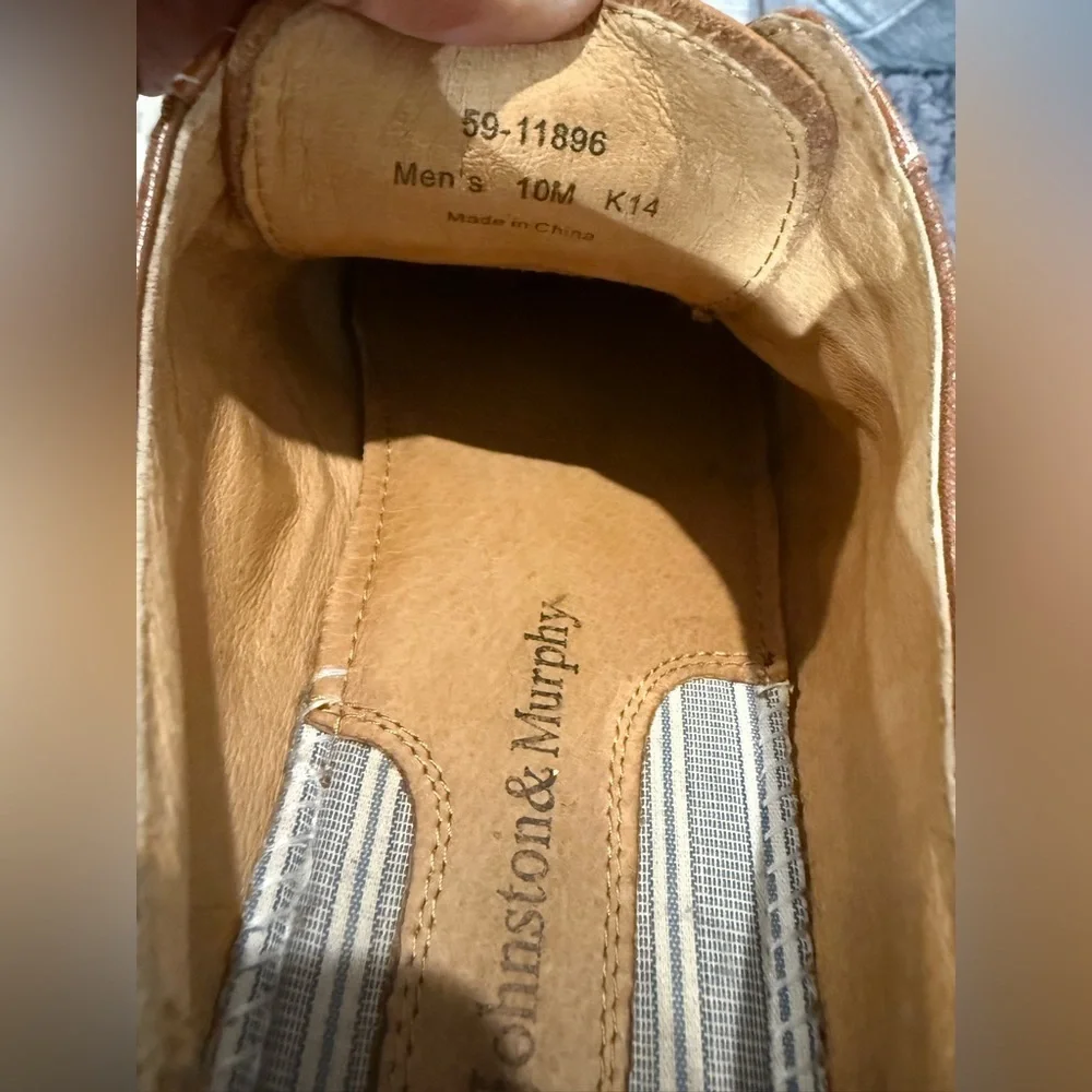 Johnston & Murphy Brown Leather Men's Shoes